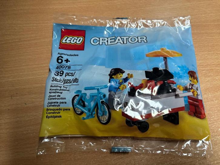 Lego 40078 Hot Dog Stand - Nieuw, Kinderen en Baby's, Speelgoed | Duplo en Lego, Nieuw, Lego, Complete set, Ophalen of Verzenden