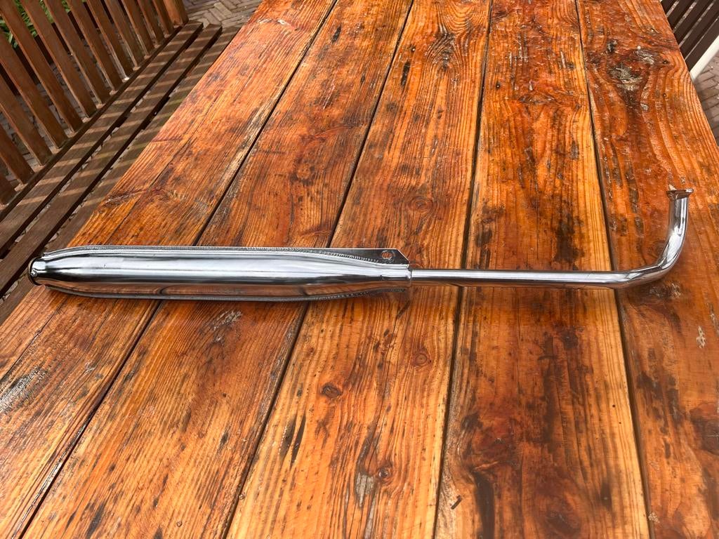 Zo goed als nieuwe uitlaat voor Tomos brommer, Ophalen, Zo goed als nieuw, Uitlaat, Tomos