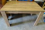 Eettafel. licht hout, Ophalen, 100 tot 150 cm, 50 tot 100 cm, Zo goed als nieuw