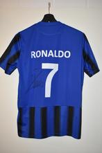 Gesigneerd Ronaldo voetbalshirt - Maat S, Kleding | Heren, Blauw, Ophalen of Verzenden, Zo goed als nieuw, Algemeen