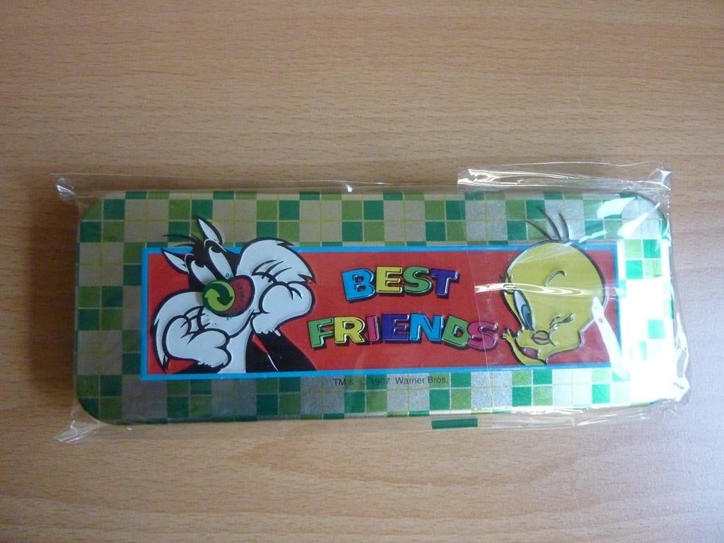 Pennenblikje Best Friends Sylvester en Tweety, Verzamelen, Disney, Verzenden, Nieuw, Beeldje of Figuurtje