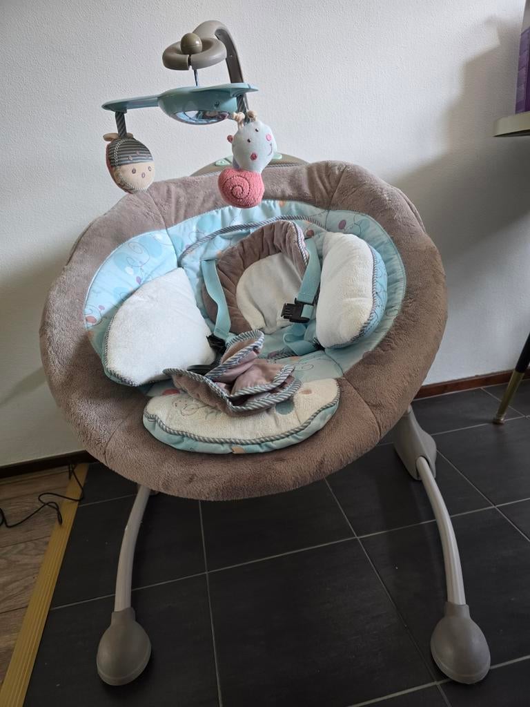Ingenuity - Elektrische Babyschommel, Kinderen en Baby's, Schommelstoel, Ophalen, Overige merken, Met gordel(s) of riempje(s)