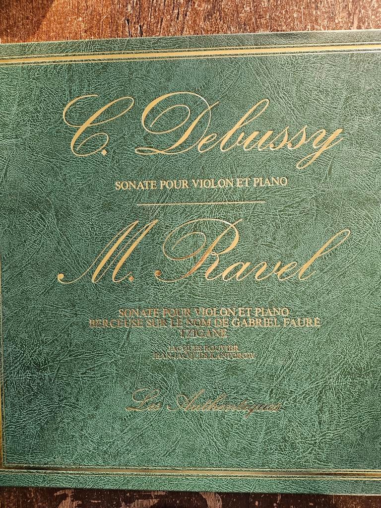 Debussy & Ravel: Sonates voor Viool en Piano, Kamermuziek, Modernisme tot heden, Ophalen of Verzenden, Zo goed als nieuw
