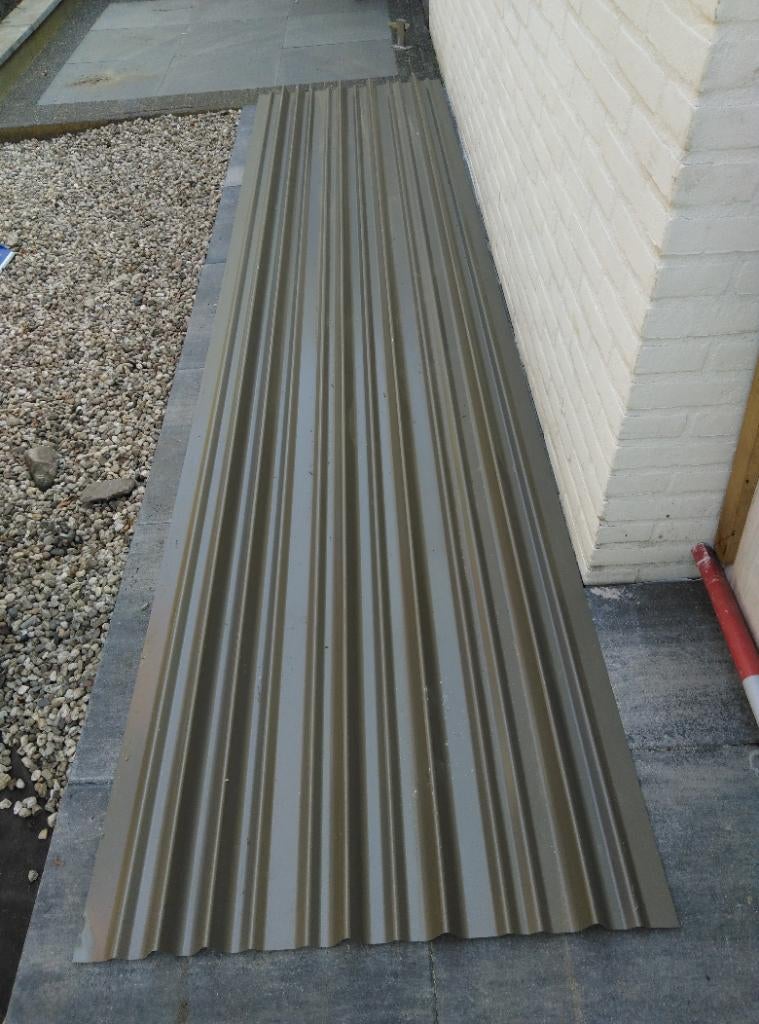 Metalen schutting panelen nieuw, Ophalen, 1 tot 2 meter, Minder dan 3 meter, Nieuw