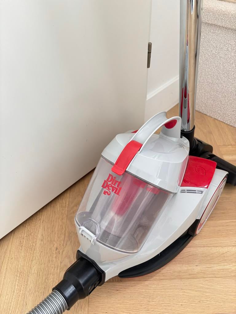 Dirt Devil stofzuiger zonder zak DD2502, Witgoed en Apparatuur, Stofzuigers, Ophalen, Gebruikt, Stofzuiger, Minder dan 1200 watt