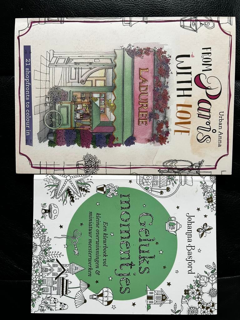 Johanna Basford en From paris with love nieuw, Ophalen of Verzenden, Nieuw, Papier, Schets- of Tekenboek