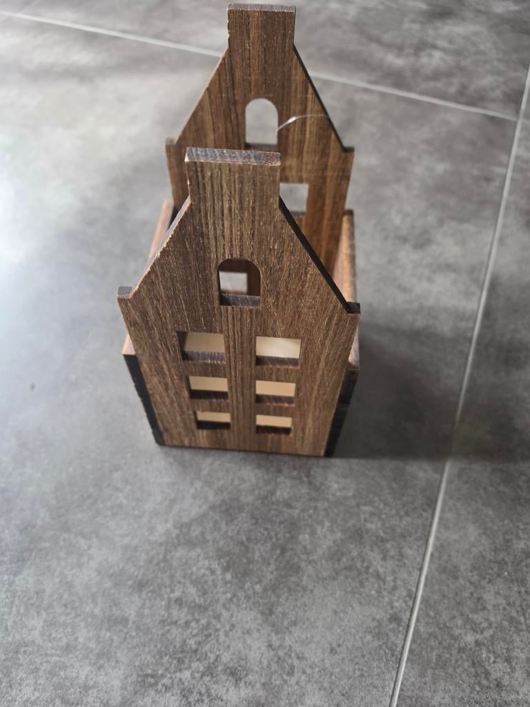 Houten huisje nieuw, Huis en Inrichting, Ophalen of Verzenden, Nieuw, Hout