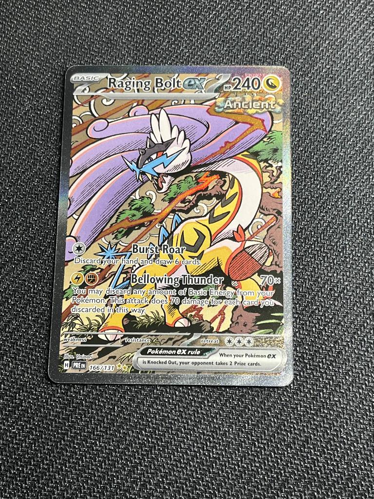 Raging Bolt ex (PRE 166), Ophalen of Verzenden, Nieuw, Losse kaart, Foil
