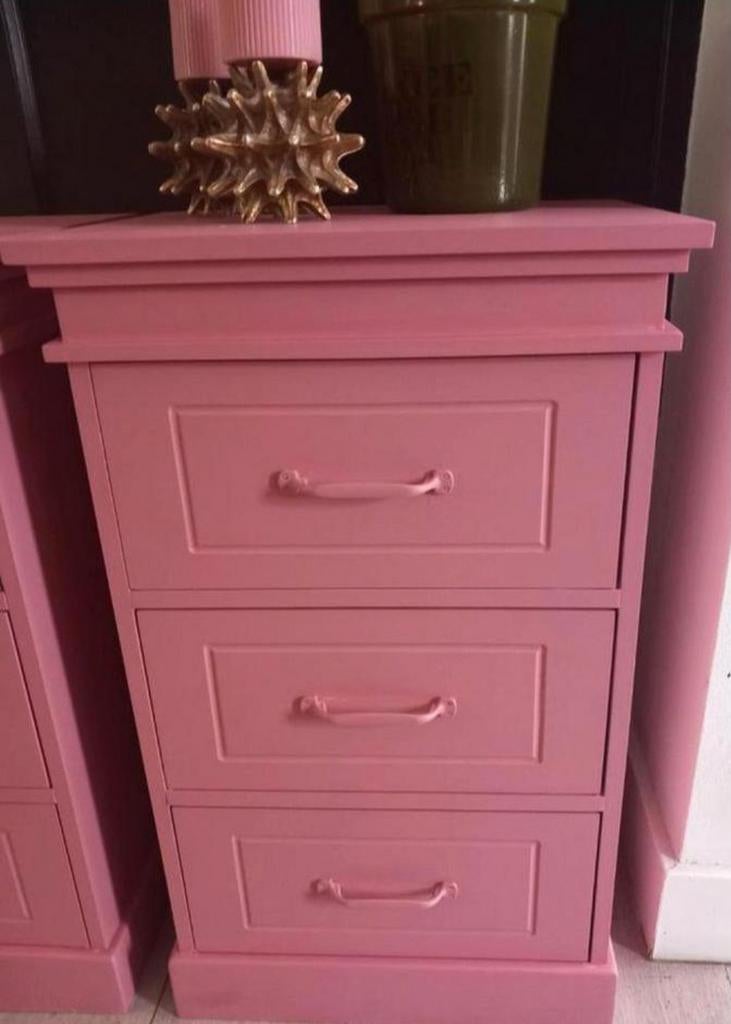 2 fraaie terra rose laden kasten, Ophalen, 25 tot 50 cm, 50 tot 100 cm, Minder dan 100 cm