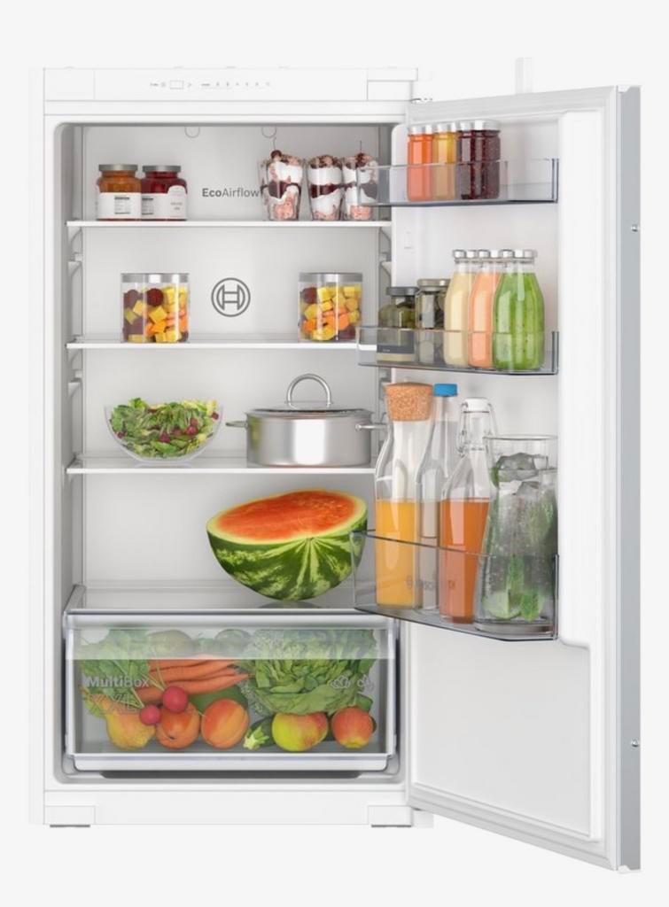 Bosch Serie 2 KIR31NSE0 inbouw koelkast, Zonder vriesvak, 200 liter of meer, Zo goed als nieuw, 45 tot 60 cm