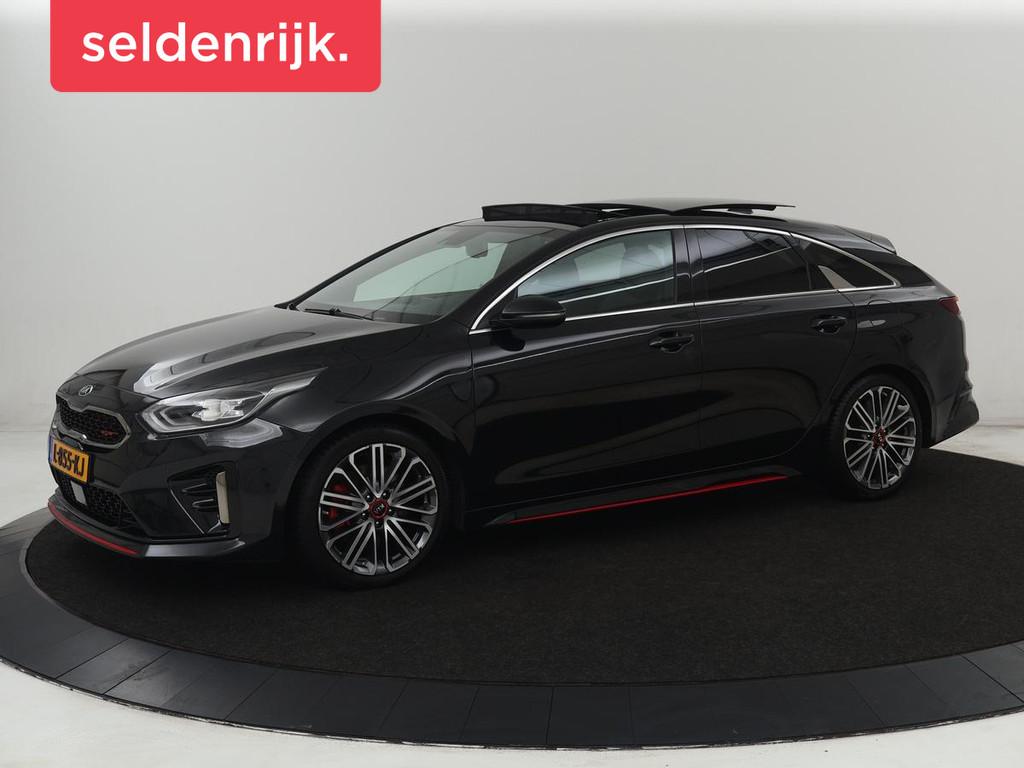Kia ProCeed 1.6 T-GDI GT | 204pk | Panoramadak | Leder/Alcan, Auto's, Kia, Gebruikt, Zwart, Origineel Nederlands, Adaptive Cruise Control