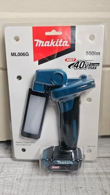 Makita ML006G 40vmax xtg LED zaklamp, Ophalen of Verzenden, Superheld, Nieuw, Gebruiksvoorwerp