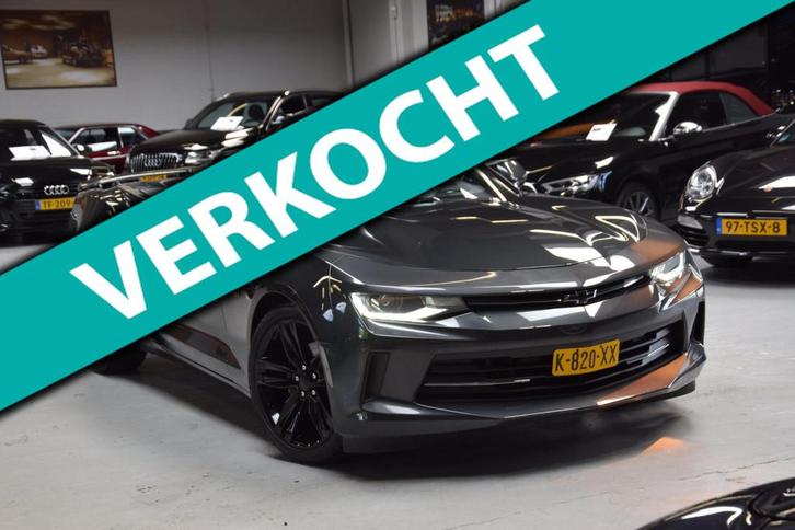 Chevrolet Camaro Convertible 2.0 Turbo 50th Anniversary Edit, Auto's, Chevrolet, Bedrijf, Camaro, ABS, Achteruitrijcamera, Airbags