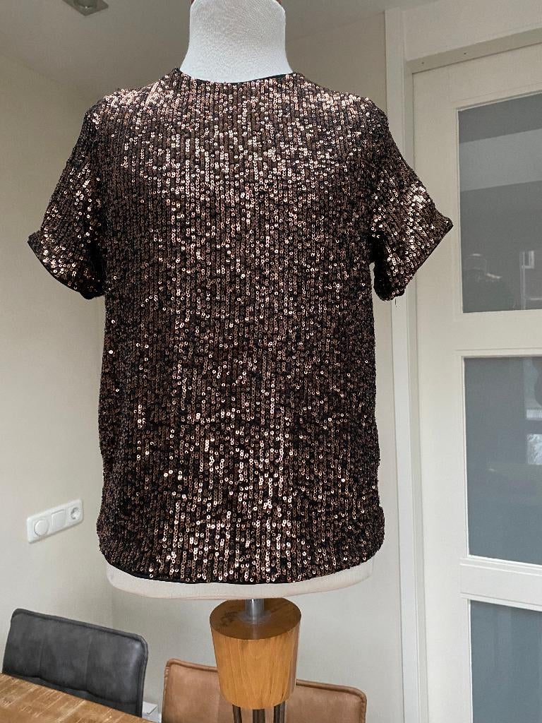 NAME IT prachtig dikker shirt nieuwstaat maat 146 / 152 DG, Meisje, Ophalen of Verzenden, Zo goed als nieuw, Shirt of Longsleeve