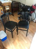 houten stoelen - Gebruikt, Ophalen, Gebruikt, Twee, Zwart
