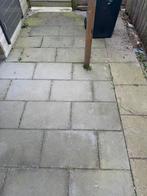 Tuintegels gratis ophalen!, Tuin en Terras, Tegels en Klinkers, Ophalen, Zo goed als nieuw, Beton, Terrastegels