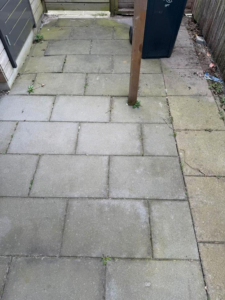 Tuintegels gratis ophalen!, Tuin en Terras, Tegels en Klinkers, Zo goed als nieuw, Terrastegels, Beton, Ophalen