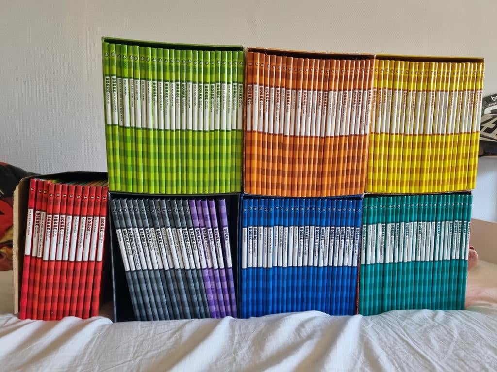 Borre boekjes verzameling groep 1 t/m 7, Fictie algemeen, Jongen of Meisje, Voorleesboek, Jeroen Aalbers
