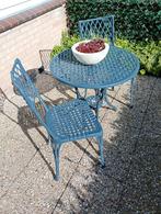 bistroset, Tuin en Terras, Tuinsets en Loungesets, Aluminium, Zo goed als nieuw, Tuinset, Ophalen