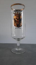 Brand bier groot vintage glas groot bierglas Wijlre fabriek, Ophalen of Verzenden, Zo goed als nieuw, Glas of Glazen, Brand