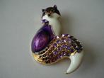 Vos broche, Overige materialen, 4 tot 7 cm, Overige kleuren, Nieuw