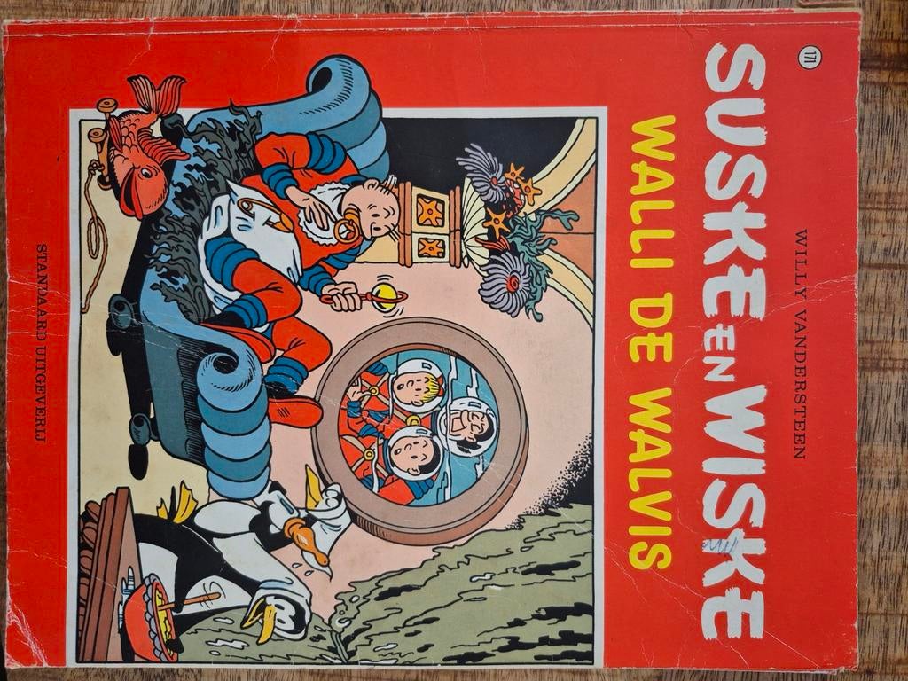 Suske en Wiske - Walli de Walvis (januari 1979), Eén stripboek, Ophalen of Verzenden, Gelezen, Willy Vandersteen