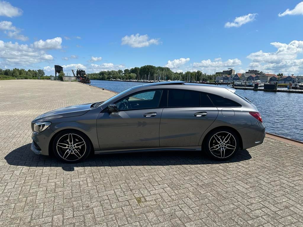 Mercedes CLA 200 d Shooting Brake AUTOMAAT 2019 | AMG look|, Auto's, Mercedes-Benz, CLA, 136 pk, 4 cilinders, Stationwagon