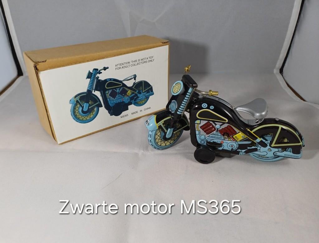 Blikken speelgoed Motor, Antiek en Kunst, Antiek | Speelgoed, Ophalen of Verzenden