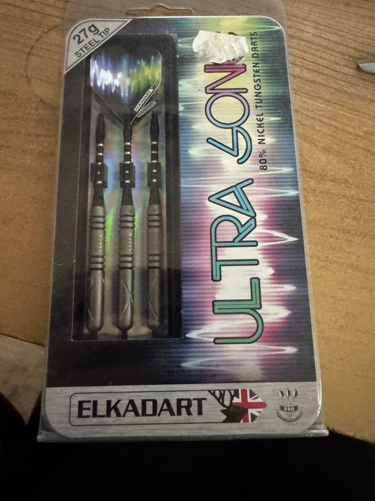 Nieuwe Elkadart Ultra Sonic 27g Darts - Ongebruikt!, Sport en Fitness, Darts, ., Nieuw, Ophalen of Verzenden, Elkadart