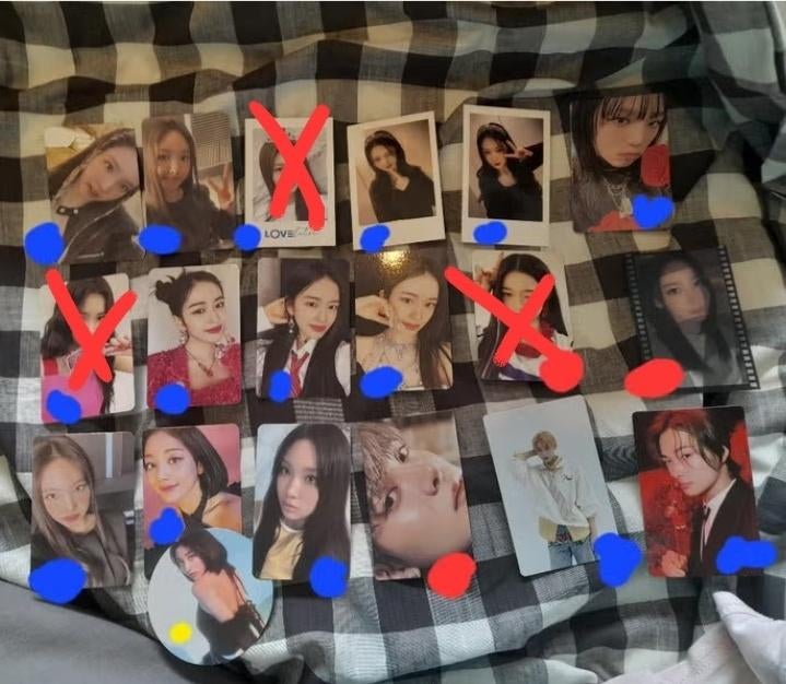 Diverse kpop photocards/fotokaarten enhypen twice, Verzenden, Zo goed als nieuw, Foto of Kaart