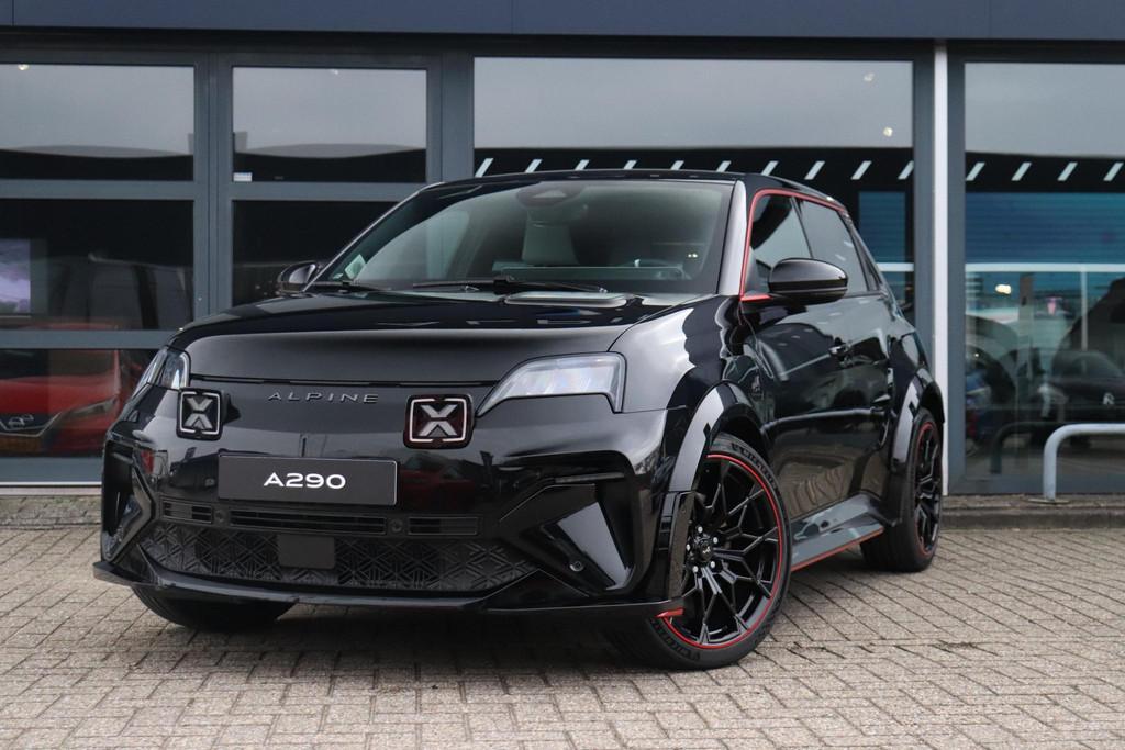 Alpine A290 GTS 52 kWh | DEVIALET Audio | Stoel & Stuurverwa, Met garantie (alle), Adaptive Cruise Control, Zwart, Nieuw