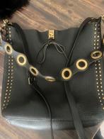 Rebecca Minkoff handtas/schoudertas met dubbele hengsels, Zwart, Zo goed als nieuw, Leer, Ophalen