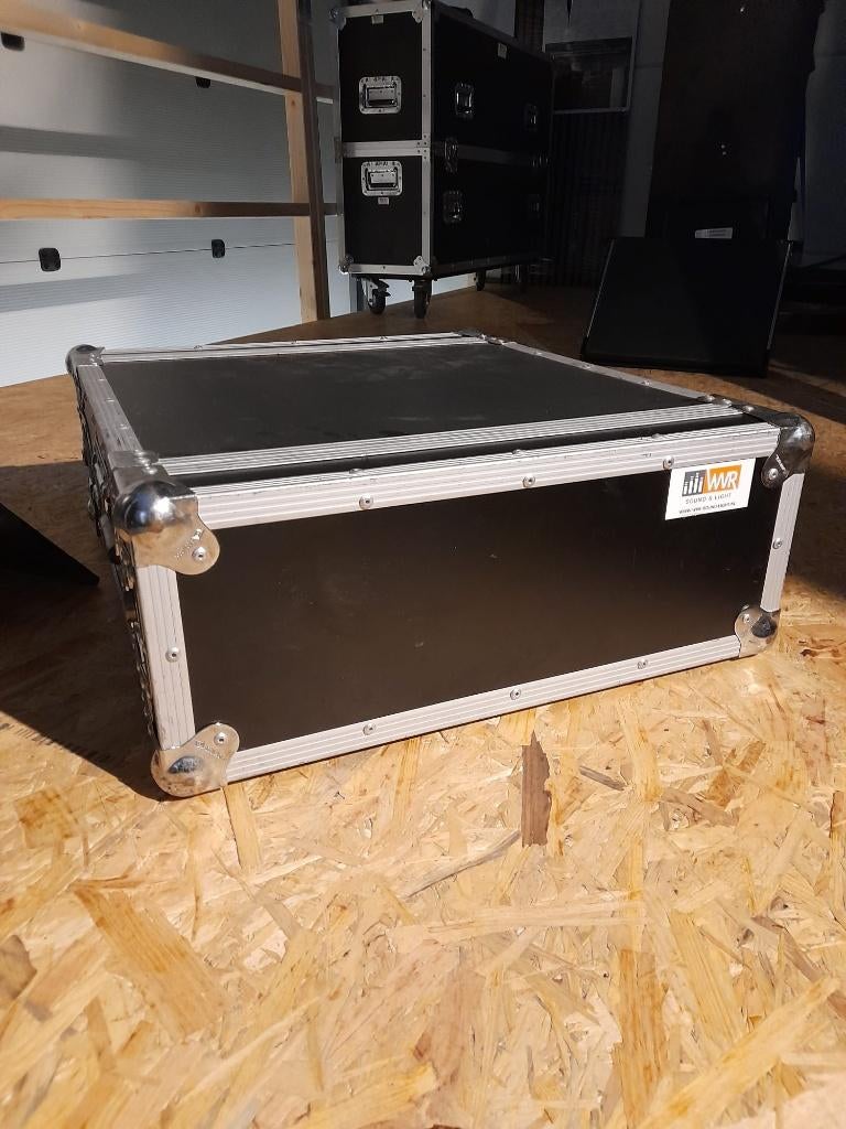 Flightcase / rackcase - 4HE hoog - double door, Ophalen, Gebruikt, Overige instrumenten, Flightcase