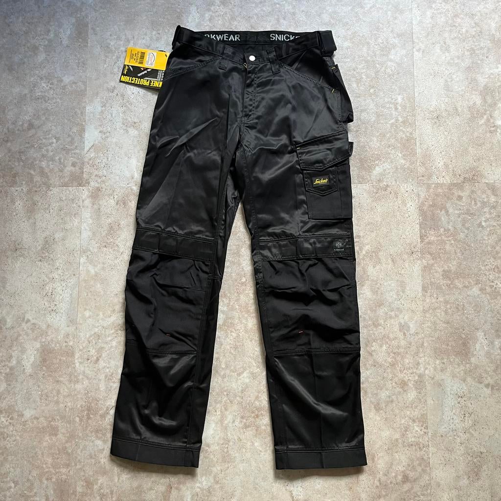 Snickers werkbroek, Kleding | Heren, Broeken en Pantalons, Ophalen of Verzenden, Nieuw, Maat 52/54 (L), Zwart