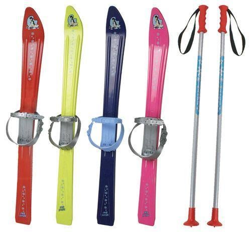 Ski set 80 cm voor kinderen 10 stuks kleur roze en Blauw, Sport en Fitness, Skiën en Langlaufen, Nieuw, Minder dan 100 cm, Ski's