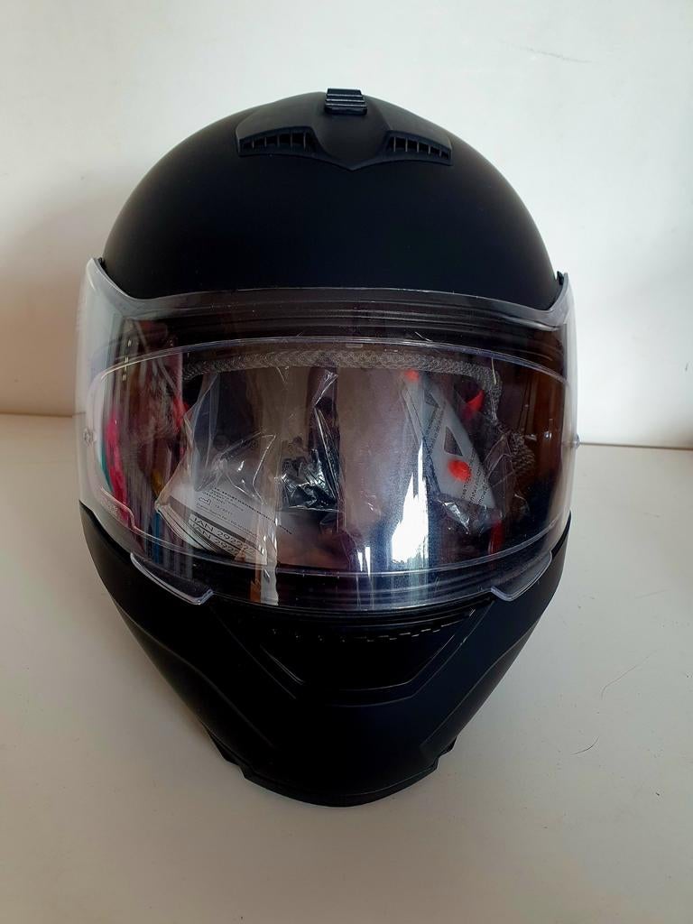 Nieuwe matzwarte integraalhelm, Overige merken, M, Ophalen of Verzenden, Nieuw zonder kaartje