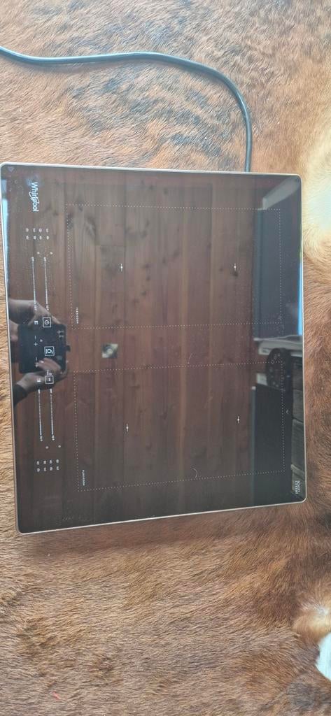 Inductie kookplaat 60 cm., Witgoed en Apparatuur, Kookplaten, Inbouw, Inductie, 4 kookzones, Ophalen of Verzenden