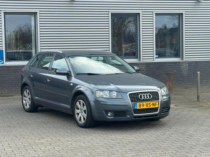 Audi A3 1.6 Sportback 85KW 2007 Grijs, Auto's, Audi, Bedrijf, A3, Benzine, C, Hatchback, Handgeschakeld, Origineel Nederlands