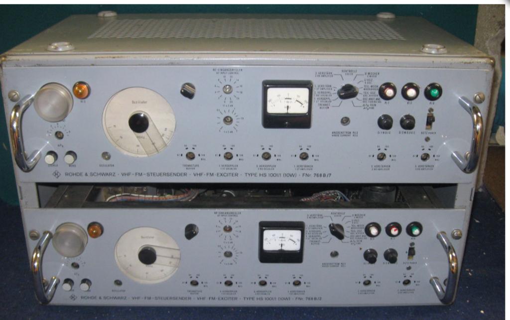 Rohde & Schwarz HS 1001/10 watt, Ophalen, Gebruikt, Zender