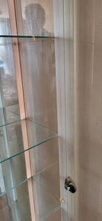 Vitrinekast, Ophalen, 50 tot 100 cm, Glas, 150 tot 200 cm