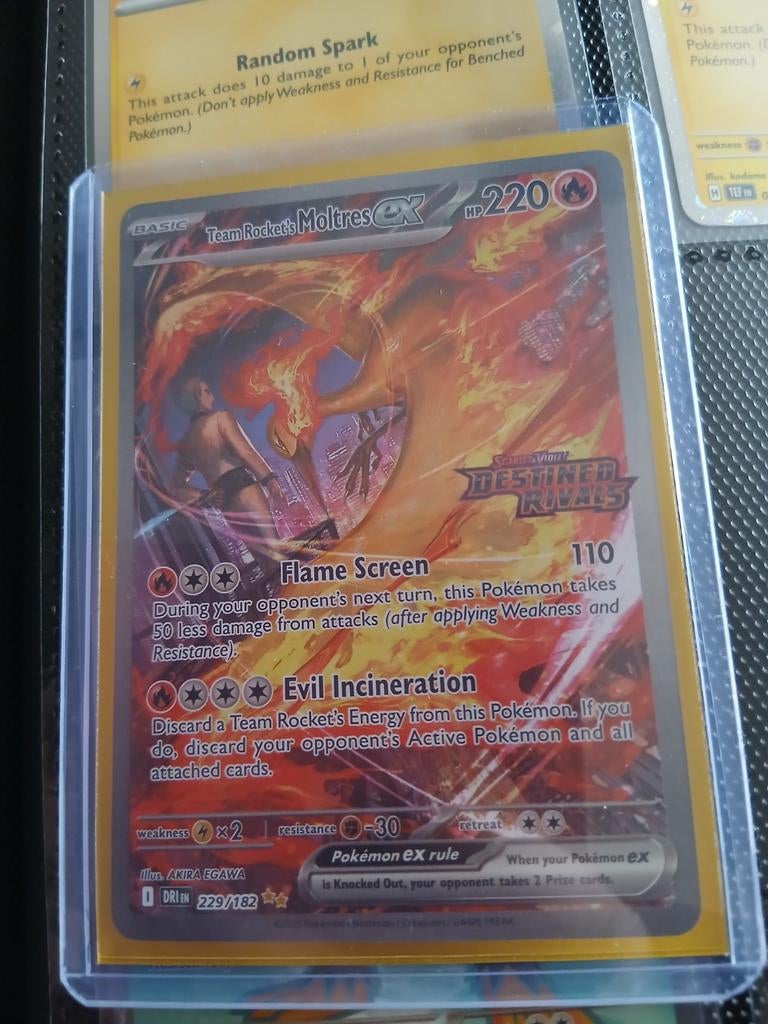 Destined rivals team rockets moltres, Ophalen of Verzenden, Zo goed als nieuw