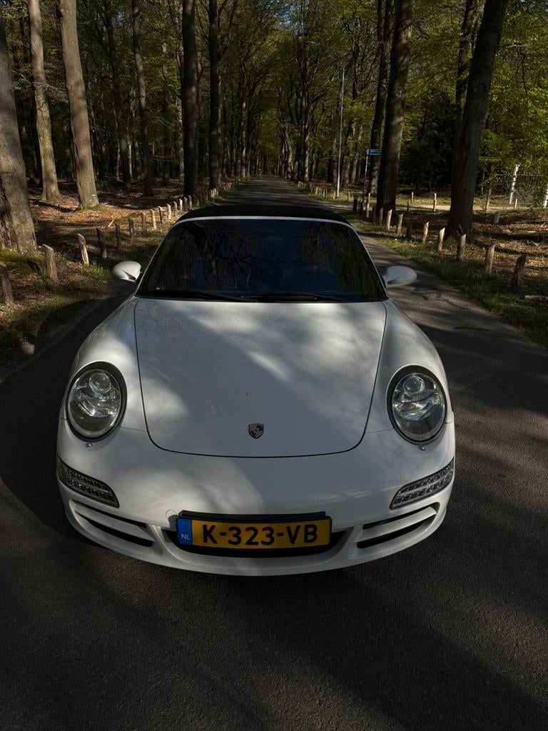 Porsche 911 carrera S – Schadevrij | Liefhebbersauto |, Achterwielaandrijving, Zwart, Cabriolet, Wit