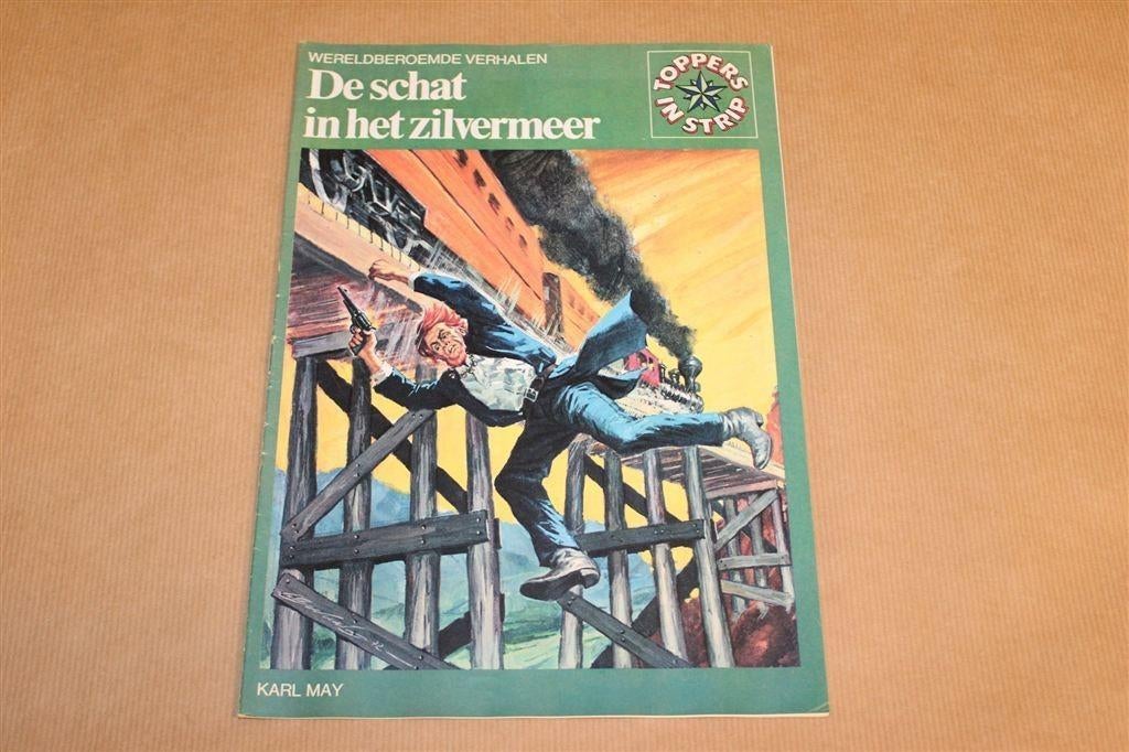 De Schat in het Zilvermeer — Toppers in Strip 1974, Boeken, Eén stripboek, Ophalen of Verzenden, Gelezen