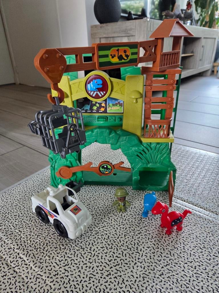 Dinosaurus speelset met auto, dino's en figuurtjes, Ophalen, Jongen of Meisje