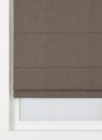 Hema vouwgordijn Nuenen verduisterend taupe 112x115cm NIEUW, Ophalen, Nieuw, Bruin, 100 tot 150 cm