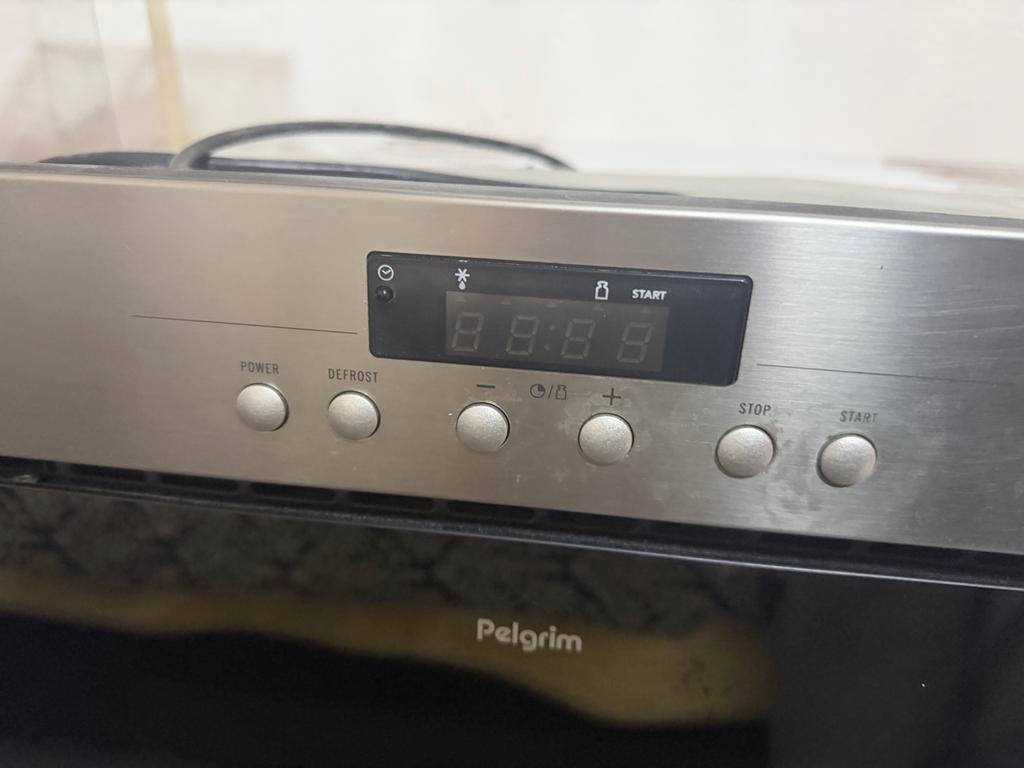 Pelgrim inbouw magnetron, Witgoed en Apparatuur, Magnetrons, Gebruikt, Ophalen of Verzenden, Magnetron, 45 tot 60 cm