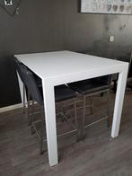 Xooon Bartafel + 4 Barstoelen, Ophalen, Gebruikt, 4 tot 6 stoelen