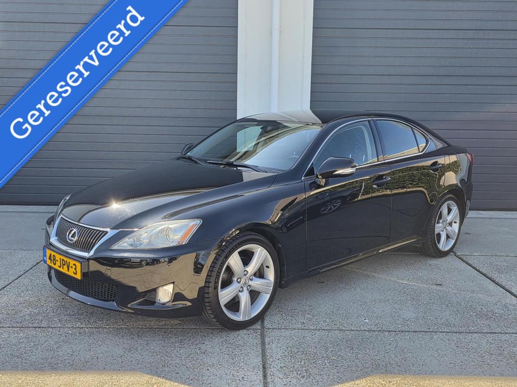 Lexus IS 250 facelift 2009 2 JAAR GARANTIE, Automaat, Achterwielaandrijving, Gebruikt, Lichtsensor