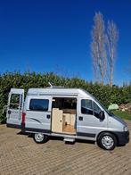 Peugeot Boxer Camperbusje 2003 Grijs, Auto's, Voorwielaandrijving, Stof, Beige, 2000 kg