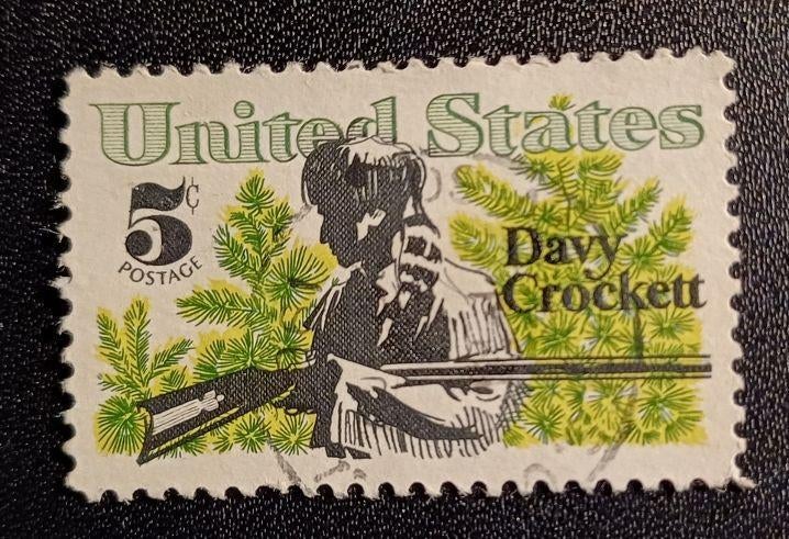 USA 1967 Davy Crockett, Ophalen of Verzenden, Gestempeld, Noord-Amerika